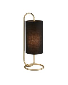 Selwyn Black & Brass Table Lamp
