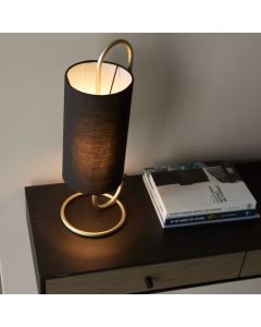 Selwyn Black & Brass Table Lamp