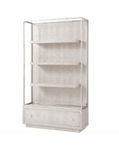 Bookcase Wesson in Overcast Shagreen