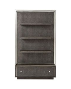 Bookcase Wesson in Tempest Shagreen