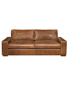 3 Seater Maximus Leather Sofa