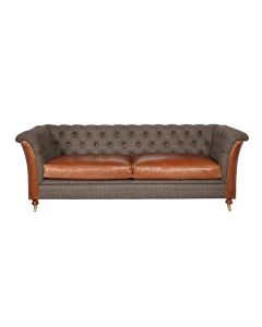 3 Seater Granby Sofa in Harris Tweed