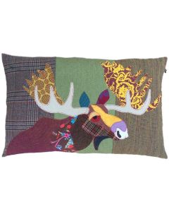 Carola Van Dyke Cushion Moose