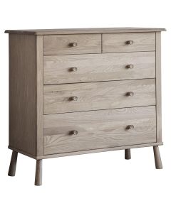 Chest of Drawers Nordic in Washed Oak