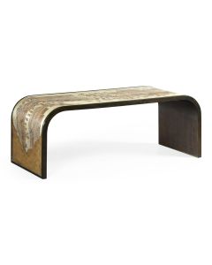 Curved Coffee Table Chinoiserie Style