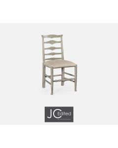 Dining Chair Rustic Ladder Back in Mazo