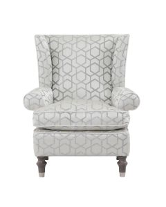 Harvard Wing Chair in Fitzgerald Champagne