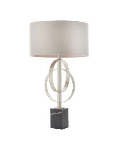 Vermont Silver Table Lamp in Mink