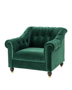 Eichholtz Armchair Brian Upholstered in Cameron Green