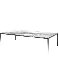 Eichholtz Coffee Table Henley with Marble Top - Bronze