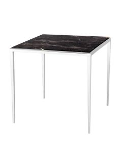Eichholtz Side Table Henley with Marble Top - Nickel