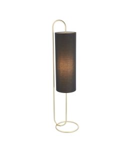 Selwyn Black & Brass Floor Lamp