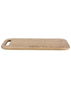 Make Memories Wooden Chopping Board with Handle