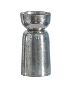 Axel Small Nickel Pillar Candle Holder