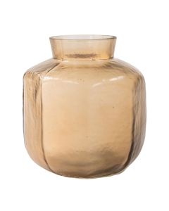 River Brown Glass Vase Mini
