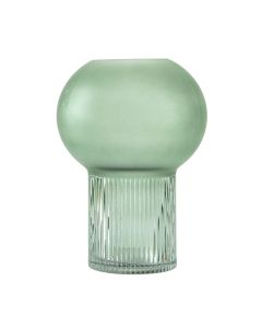 Mateo Small Forest Green Glass Vase
