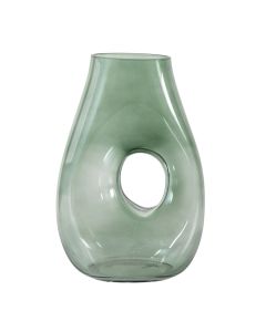 Maya Green Glass Vase
