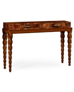 Jonathan Charles Twist Console with Drawers