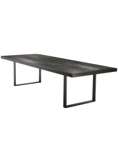 Large Dining Table Melchior in Charcoal