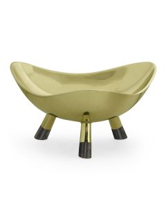 Dish Concave in Light Antique Brass - Large