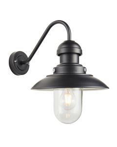Falmouth Large Outdoor Wall Light Black