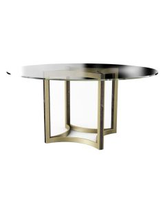ReMix Glass Top Table 60"