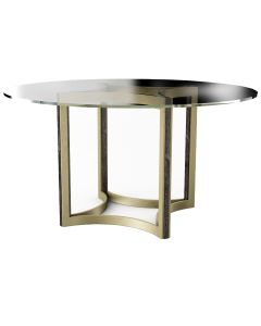 ReMix Glass Top Table 54"