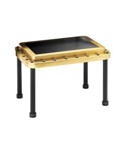 Ace Small Side Table - Gold Leaf