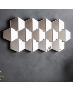 Wall Mirror Honeycomb Elpis