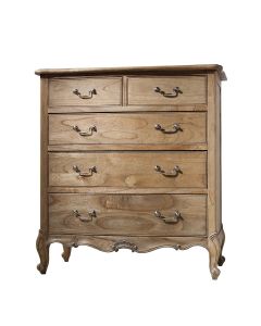 Pavilion Chic Chest of Drawers Chic in Weathered Wood 