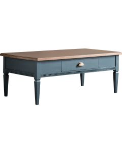 Pavilion Chic Coffee Table Bronte with 1 Drawer in Storm