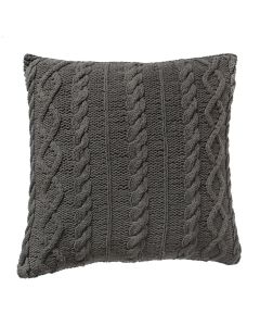 Pavilion Chic Cushion Walton Cable Knit in Grey