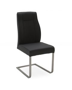 Pavilion Chic Dining Chair Luciana PU with Cantilever Leg