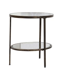 Side Table Pierre in Aged Bronze