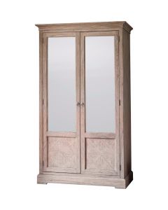 Pavilion Chic Wardrobe Cotswold with Mirrored Doors