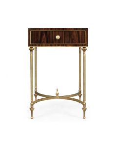 Side Table with Drawer Dark Santos