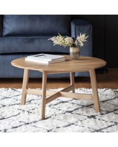 Round Coffee Table Andover in Oak