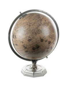 Hondius Globe Vintage Round