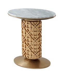 Colter Side Table Colter in Marble