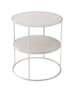 Side Table Tripp in Overcast Embossed