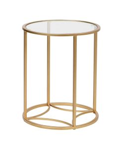 Pavilion Chic Side Table Wells - Gold