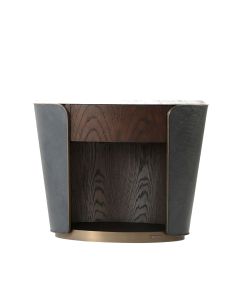 Amour Oval Bedside Table