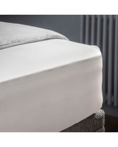 Single Deep Fitted Sheet 200tc White