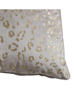 Luxe Leopard Print Cushion