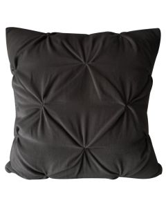 Cosy Charcoal Grey Velvet Cushion