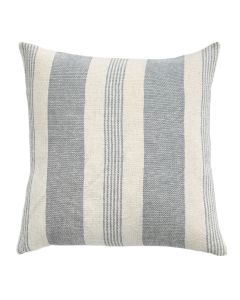 Bay Organic Cotton Grey Stripe Cushion