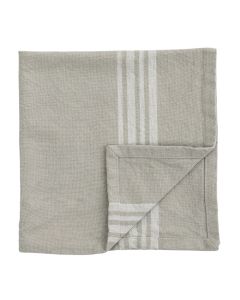 Stripe Cotton Napkin in Grey Set of 4