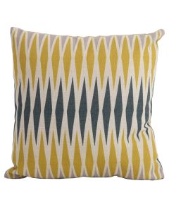 Harlequin Yellow Outdoor Scatter Cushion