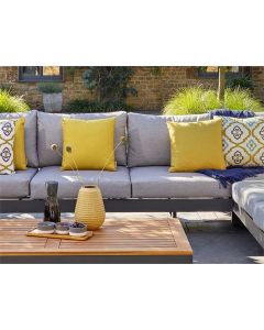 Plain Yellow Outdoor Scatter Cushion