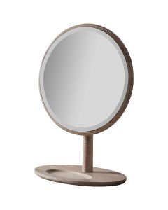 Vanity Mirror Nordic in Washed Oak